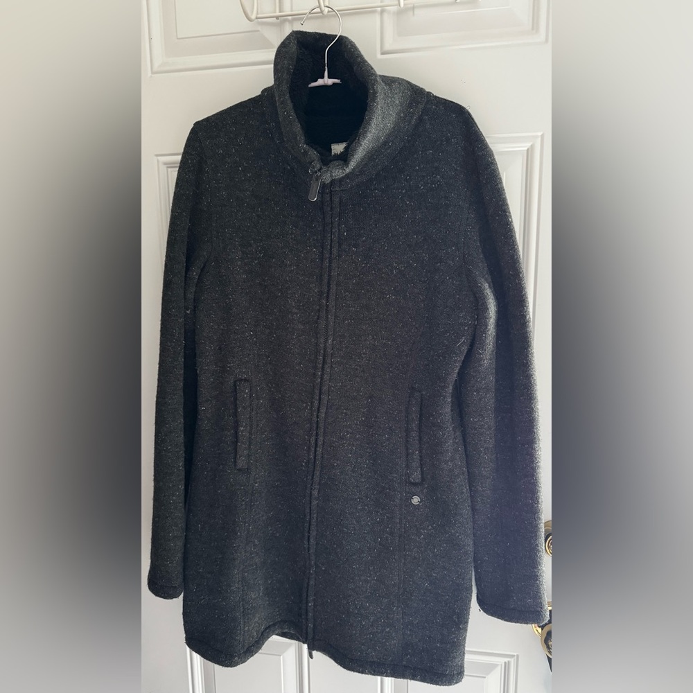 Bench Charcoal Zip-Up Jacket